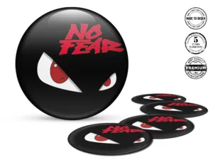 Wheel Sticker Style Luxury Domed Logos